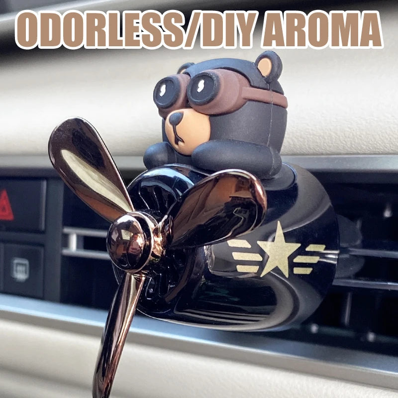 SkyRider™ Premium Car Aromatherapy Diffuser with Stylish Rotating Propeller